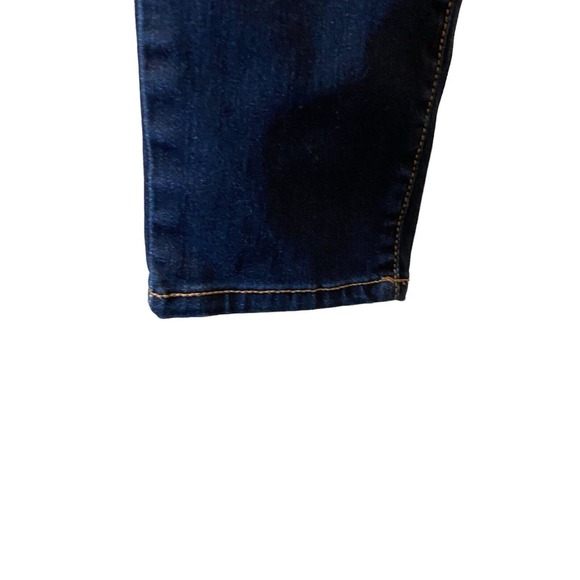 American Eagle Super Stretch Womens Skinny Jeans Size 2 Distressed Embroidered - Picture 8 of 13